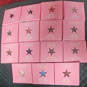 Jeffree Star Cosmetics Eyeshadow Singles Full Artistry Set (Free Lippie)